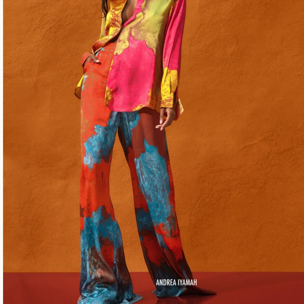 ANDREA IYAMAH Ara wide leg